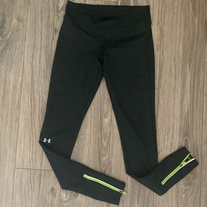 Under Armour Cold Weather Black Leggings XS
